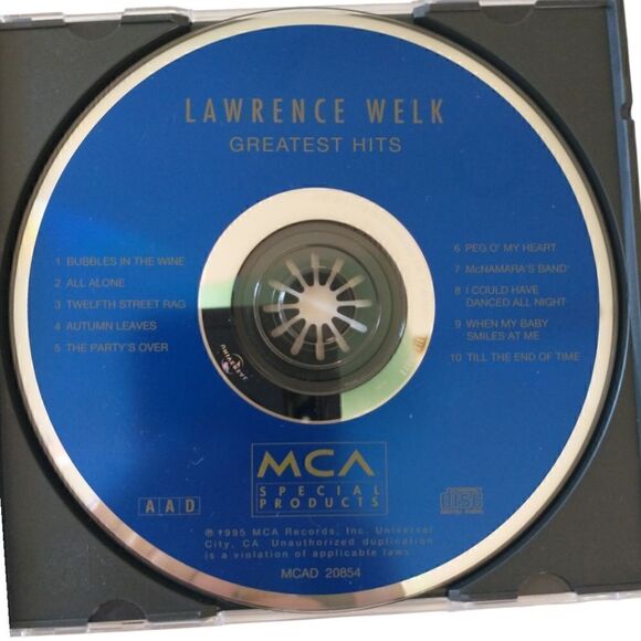 Lawrence Welk Biggest Hits Audio CD By Lawrence Welk Universal 1995 Works Great. - Picture 7 of 9
